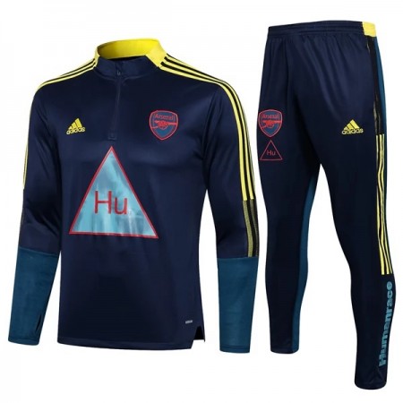 Arsenal Dječji Komplet Sweatshirts 1/4-Zip 2022-23 Plavo Žuta
